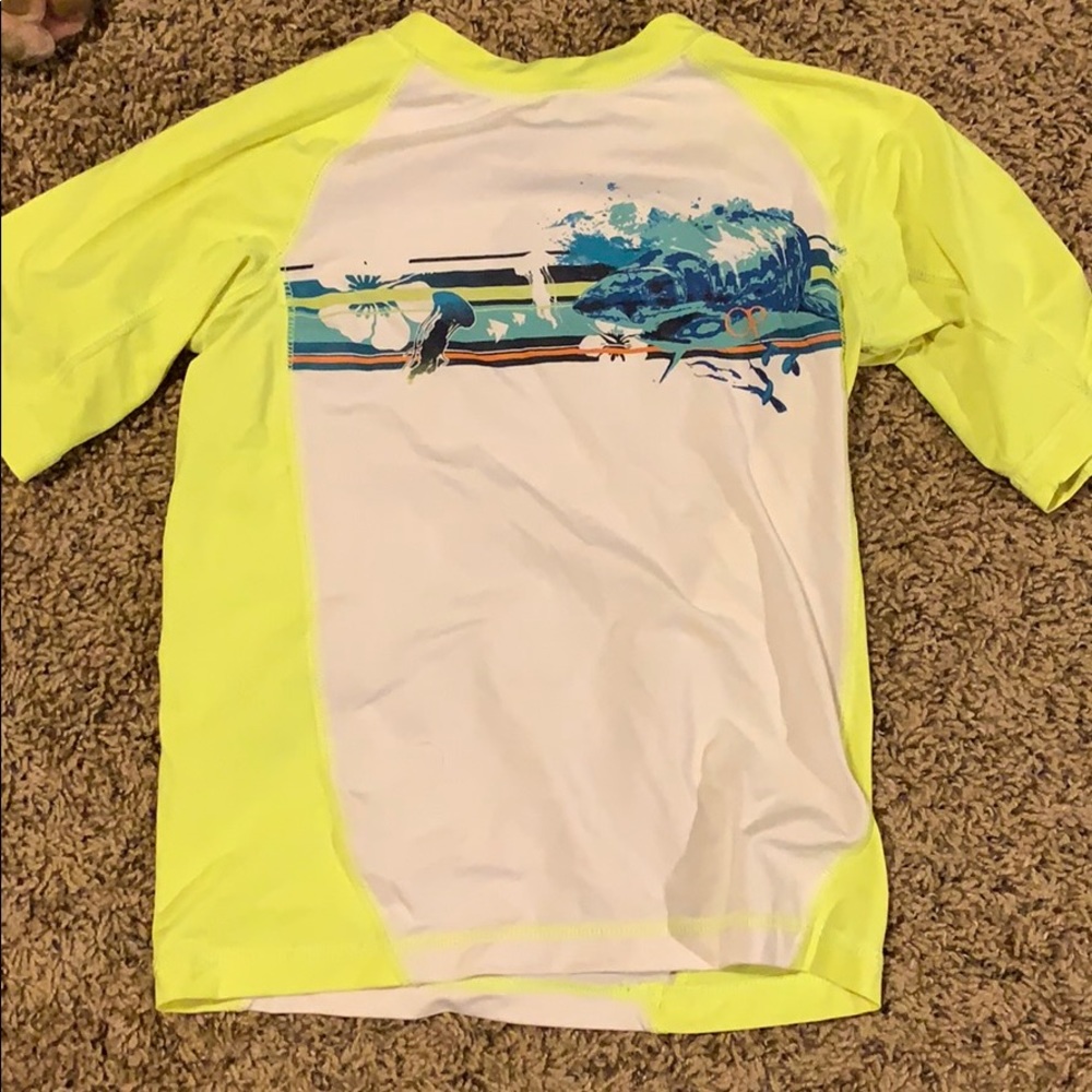 Never worn!! Boys swim shirt
